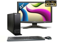 ACER  PC X3810-008 OB - 23'' X - E5400 - 4Go - 1To - GT320-1Go - Win7
